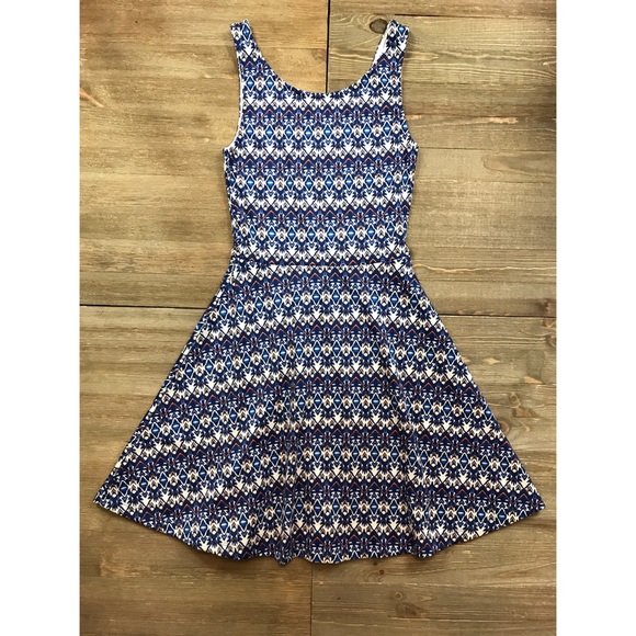h&m aztec dress